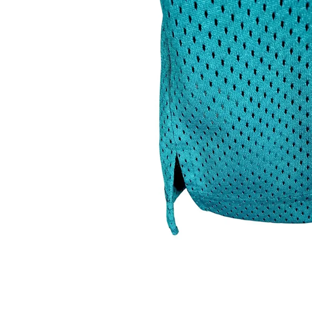 Undefeated Teal Green Aztec Men's Medium Basketball Mesh Jersey Streetwear